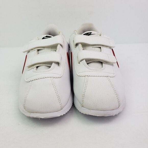 Nike Cortez Basic SL PSV Youth Size 3Y White Varsity Red Sneaker Shoes 904767-10 - Picture 5 of 9